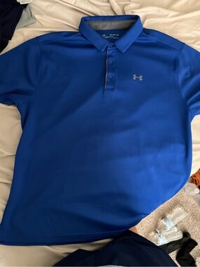 Under Armour Royal Blue Men's Polo Shirt